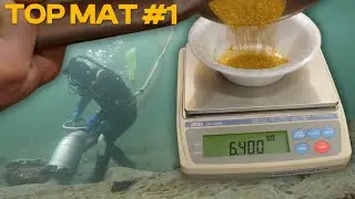 Found 34 ounces of gold in this Bering Sea boulder field, but it destroyed our equipment