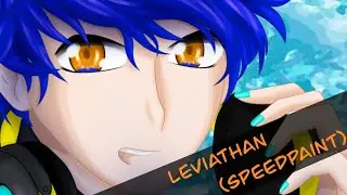 Drawing Leviathan from Obey Me! || Speedpaint || (part 1)
