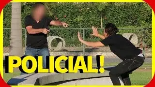 POLICIAL IA ATIRAR EM MIM NESSE DESAFIO #14