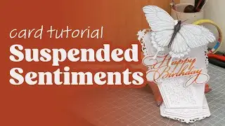 Floating Sentiment Card Shape Tutorial