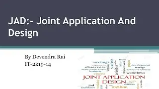 JAD- Joint Application and Design