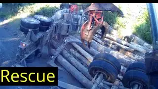 Antique Heavy Equipment + Senior Citizen = JOB DONE!