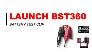 LAUNCH BST360 Car Battery Tester | Use Video