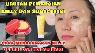 CARA PAKAI KELLY PEARL CREAM TERLENGKAP❗️PAGI DAN MALAM HARI