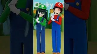 tanjiro & muichiro mario luigi dance 