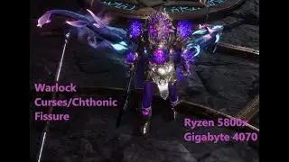 Last Epoch - Warlock Gameplay Ultra Settings Gigabyte 4070 and Ryzen 5800x