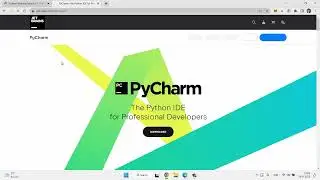 PYTHON İLE ALGORİTMA VE PROGRAMLAMA Pycharm Kurulumu