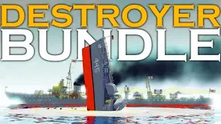 DESTROYER BUNDLE! | Tiny Sailors World | Multiplayer