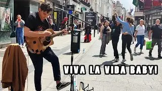 SINGING AND DANCING TO VIVA LA VIDA!