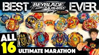 Beyblade Pro Series 💥 ALL 16 💥 Marathon | Hasbro Burst Complete Collection Tournament