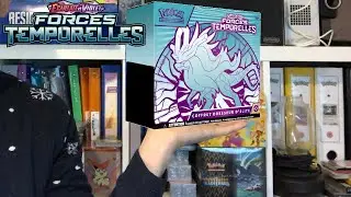 Ma premiere ouverture ETB  Pokemon Forces Temporelles Serpente eau