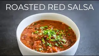 Roasted Red Salsa Recipe ***SUPER EASY!