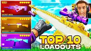 TOP 10 NEW META LOADOUTS in Warzone Rebirth Island! (Best Class Setups)