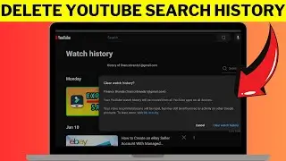 How To Delete Search History On YouTube - Step By Step