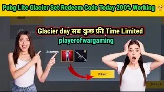 pubg lite redeem code today 😍 pubg lite glacier set redeem code today 😇 pubg lite new redeem code