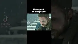 месяц май, а в питере снегр