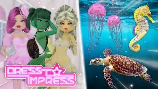 DRESS TO IMPRESS BUT WE DRESS AS SEA CREATURES