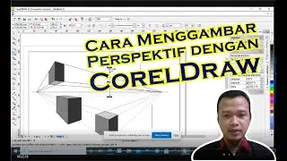 MM Desain Grafis Percetakan | Cara Membuat Perspektif 2 Titik Hilang melalui Corel Draw