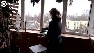 Ukraine War -  रूसी रॉकेट हमलों के बाद कीव में क्षतिग्रस्त अपार्टमेंट बिल्डिंग🔥😢
