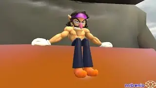 129th Abstract Distract: Waluigi + Black Shy Giantess =