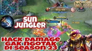 sun jungler Hack Damage, 11 kill tanpa mati | Gameplay & Best build sun Season 23