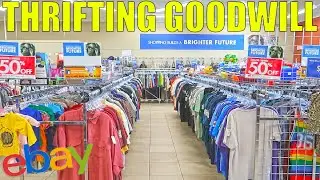 Thrifting Goodwill For Donated Junk to Sell on Ebay and Amazon FBA!