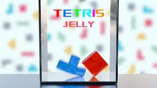 Tetris Jelly soft body satisfying animation | Pinwheel Animation Studios