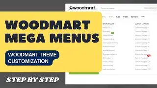 how to create mega menu in woodmart theme