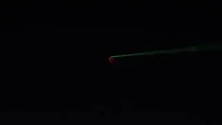 Pointing A Laser at Blood Red Lunar Eclipse Nov 2022