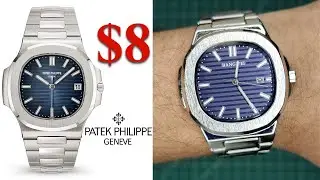 Patek Philippe Nautilus $8 AliExpress Homage!! Save $69,777!!