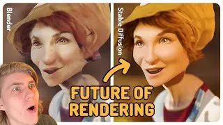 I re-rendered my AI-generated CG short film in Stable Diffusion