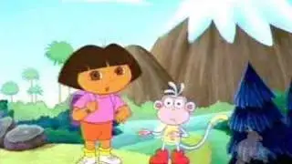 dora the explorer-barbie girl