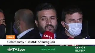 MKE Ankaragücü Başkanı Fatih Mert açıklama yapıyor