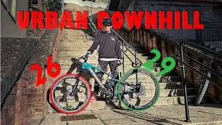 METTO LE RUOTE AL CONTRARIO! test Frankenstein MTB