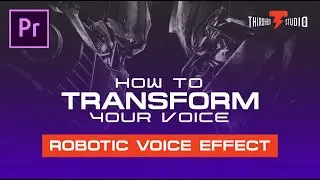 How To Create A Robot (Transformers) Like Voice Effect | Adobe Premiere Pro | (Tagalog)