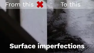 How to add surface imperfections - Blender Quick Tips #6