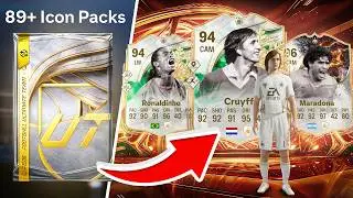 I Opened 40 x 89+ Encore Icon Upgrade Packs in FC 26!