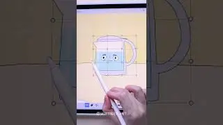 Процесс создания анимации на ipad в приложении toonsquid 