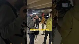Deadpool VS Wolverine behind the scenes 