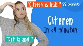 Wat is citeren en hoe werkt het?  | Scribbr 🎓