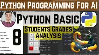 Student Grades Analysis in Python | Analyzing Student Grades with Python Programming | Python For AI