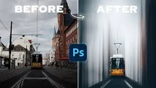 Motion Blur Effect - Photoshop Editing Tutorial
