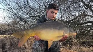 Pêche à la carpe en hiver °°48h en lac°°