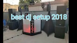 Best dj setup Gig log #21 and big DJ setup little place.if you subscribe I will do it back.thanks