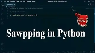Swapping of two number in python | Python program to swap two variable | 
