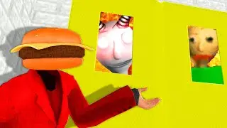 We Got Trapped By DEMON BALDI in His School in Gmod! (Garry's Mod Multiplayer)