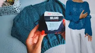🔥 ДЖЕМПЕР С РУКАВАМИ ЛЕТУЧАЯ МЫШЬ ИЗ .MILANO
