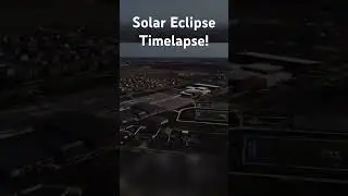 Solar Eclipse Timelapse! 🌕🌖🌗🌘🌑🌒🌓🌔 