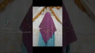 Jilbab Syar'i Sulam Timbul - 95.000 