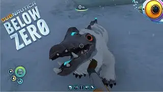 SNEAK PEEK SNOW STALKER BABY INTERACTION! Subnautica: Below Zero(experimental) Exploring Build 12819
